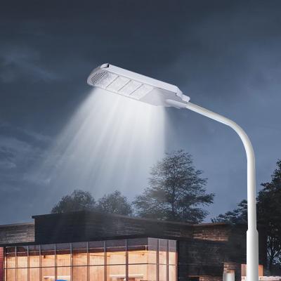 China Modern LANDSCAPE Decoration Outdoor All In Waterproof Street Light Self Bending Two Arm Led Lamp For Street Light for sale