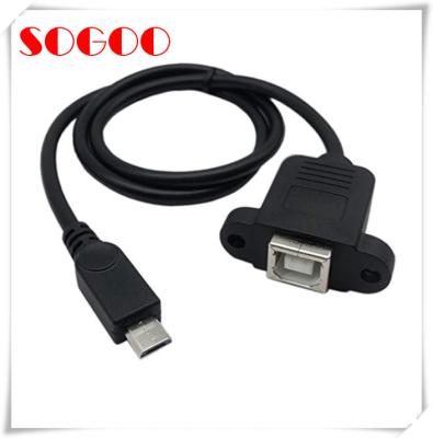 China USB 3,0 eine Art Platten-Berg-Kabel Mikro-Mann USBs 5pin zu USB-Art Frau B 2,0 zu verkaufen