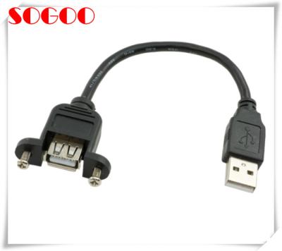 China USB-Mann zur weiblichen Platten-Berg-Ethernet-Erweiterungs-Kabellänge besonders angefertigt zu verkaufen