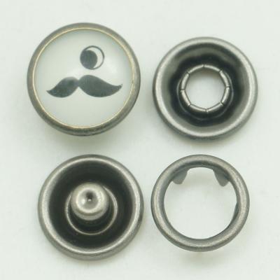 China LEAD FREE customizable button with logo environmental protection clothing metal button high quality kit for sale