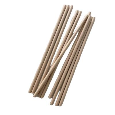 China Hot Sale Disposable Customized 100% Compostable Eco Friendly Disposable Paper Straw For Hot Or Cold Drink, Party, Favors, Wedding for sale