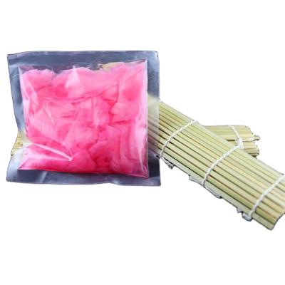 China Hot Selling High Quality Japanese Restaurant Used Ginger Natural Color Sushi Pickles Pink Ginger For Sushi Restaurant for sale