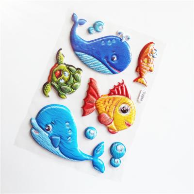 China Toy New Design Party Promotional Decor Party Colorful Cartoon 3D Balloon Animal Sticker For Kids for sale