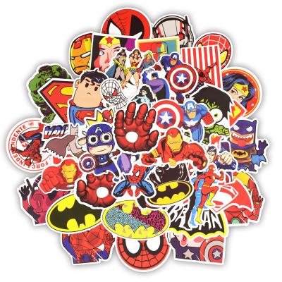 China Cartoon Sticker Factory Custom Cartoon Figure Transfer Decal Vinyl PVC Stickers for sale