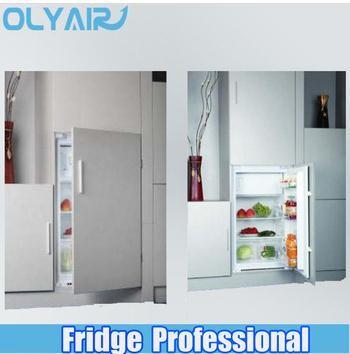 China OLYAIR 2014 SINGLE DOOR BUILT IN REFRIGERATOR BD-114 OUTSIDE CONDENSER for sale