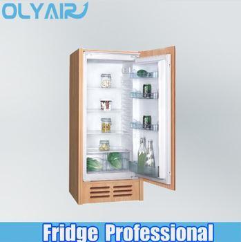 China OLYAIR 2014 SINGLE DOOR BUILT IN REFRIGERATOR BD-114 OUTSIDE CONDENSER for sale