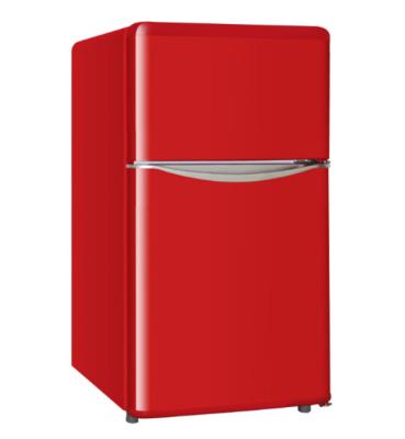 China retro double door refrigerator for sale