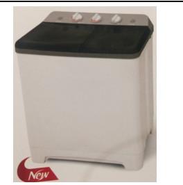 China 9kg twin tub washing machine for sale