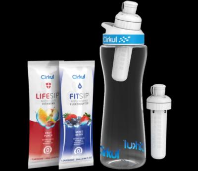 China cirkul viable plastic water bottle with flavor starter kit for sale