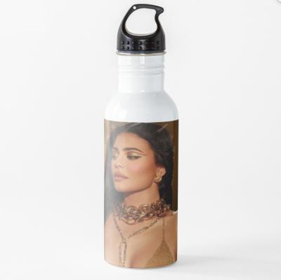 China Viable Stainless Steel Stands Up 20oz Full Wrap 360 Degree Printing Kylie Vibrant Sublimation Jenner Photo Bike Hot Water Bottle for sale