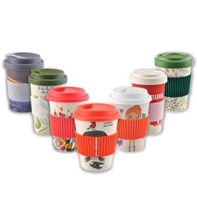 China New Design Disposable Hot Selling Natural Material Cup Bamboo Fiber Cup Tumbler Travel Mug for sale