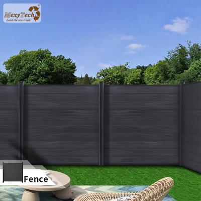 China New Design Handsome Coextrusion Post Privacy Fence Easily Assembled Exterior Se for sale