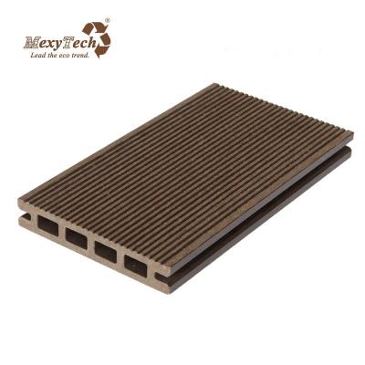 China Outdoor Promotion Terrace Eco - Friendly Engineered Wood Flooring Pedestal WPC Plastic Decking for sale