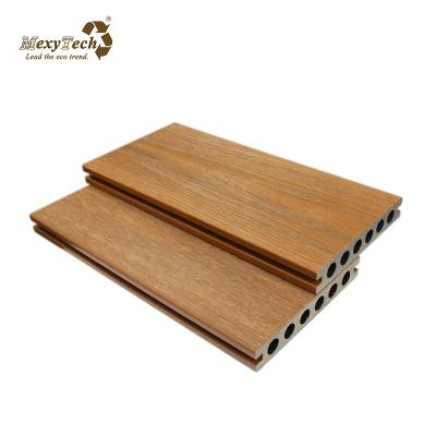 China Easily Assembled Eco Decking Flooring Coextrusion wpc decking panel for sale