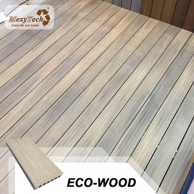 China Easily Assembled UV Protect Decking Coextrusion Wpc Decking Pool Decking for sale