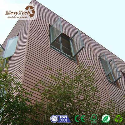 China exterior wall cladding manufacture eco-friendly waterproof plastic composite panel wpc wall cladding for sale