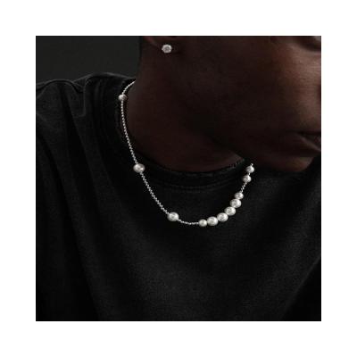 China Other fashion jewelry necklace pearl chain for men made in china for sale