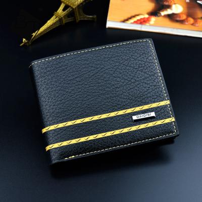 China Fashion BT Wallet Men's Slim Minimalist RFID Blocking PU Leather Men's Wallet for sale