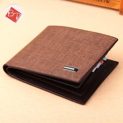 China Fashion BT Fashion Men's Leather Wallet, Bonafidi RFID Blocking Credit Card Wallet Men for sale