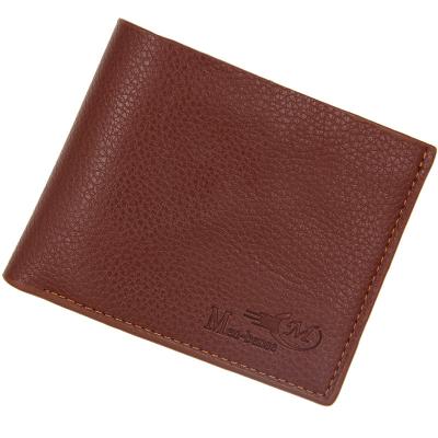 China 2019 Hot Selling Cheap Slim Wallet Men PU Money Clip Waterproof Leather Wallet for sale