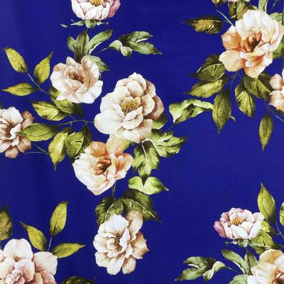 China Digitally Printed Crepe Fabric 100% Rayon Fabric Yorya Ply Japanese Fabric Viable Bamboo Viscose Fiber 1.5*38 for sale