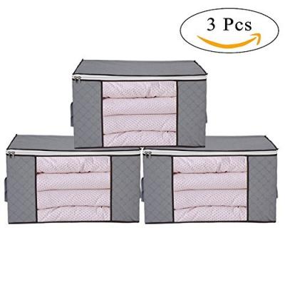 China Viable Home Foldable Storage Bag Large Window Organizers And Clear Carry Handles Great For Clothes Covers Bedrooms Etc. of cabinets for sale