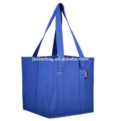 China Collapsible And Reusable Cloth Folding Boxes Grocery Box Shopping Bag for sale