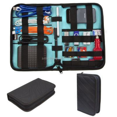 China Foldable Universal Electronics Accessories Travel Organizer / Case Organizer / Hard Drive Cable for sale