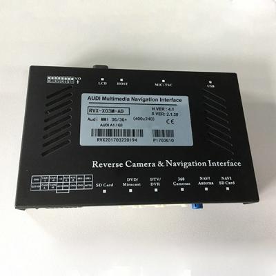 China WinCE 6.0 System Navigation Video Interface AUDI MMI Q3 A1 Camera Input for sale