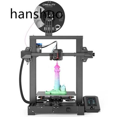 China Auto Leveling Wholesale New Ender-3 V2 Neo 3D PC 3D Printer 95% Pre-Installed 95% Steel Impresora Auto Leveling PC 3D Printer for sale