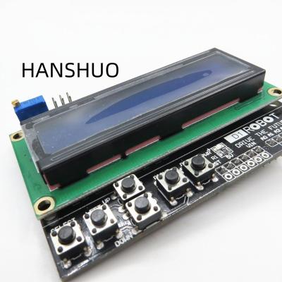 China 10PCS LCD1602 Character LCD Input and Output Expansion Board LCD Keypad Shield for Arduino Standard for sale