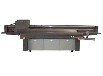 China Glass / Acrylic Board Flat Bed Printer , Uv Flatbed Leather Digital Printing Machine for sale