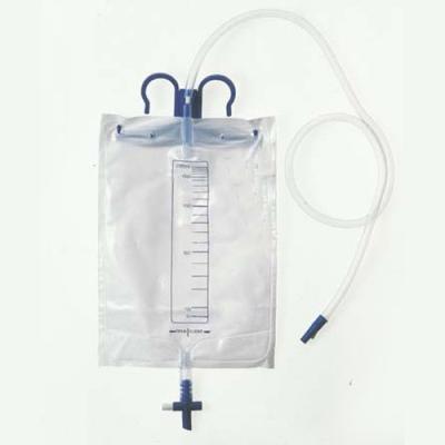 China Kidney Urine Drainage Bag Privacy Cover T Valve Medical Nursing Night Care for sale