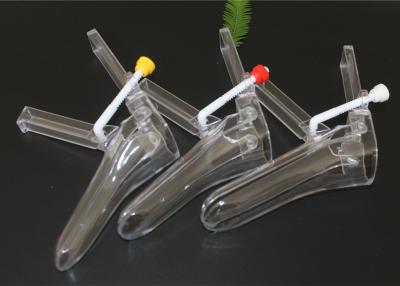 China Inspection Viginal Speculum Transparent Non Toxic Plastic With Non Heavy Metals for sale