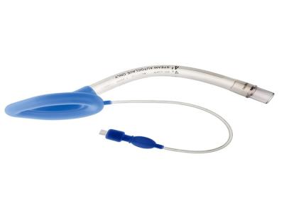 Cina PVC chirurgico Intubating del silicone della maschera di disposizione laringea trasparente della via aerea in vendita