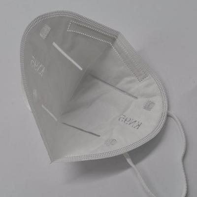 China Weiße Farbe-FDA-CER Ffp3 Maske des Masken-Staub-Kn95 3 Falten-Respiratoren 15.5*7.5cm zu verkaufen