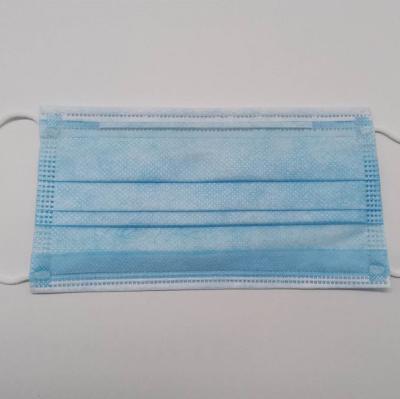 Cina Nonwoven prodotti eliminabili medici della maschera di protezione di 3 pieghe per protezione della bocca in vendita