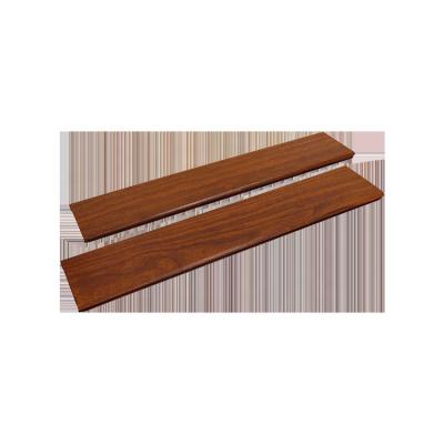 China Artistic Linear Metal Color Aluminum Stretch Ceilings Plank Wood Exterior Windproof Ceiling Panels for sale