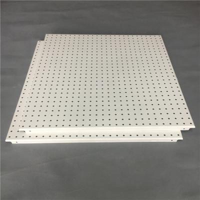 China Artistic Ceilings Round Hole Custom Size Perforated Interior Decorative Building Material Metal Ceiling Tiles for sale