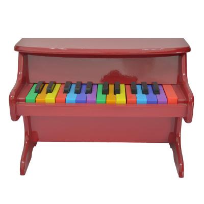 China Wholesale Custom Red Children Mechanical Toy Musical Instruments Keyboard Piano from Hyer China 25 Keys for sale