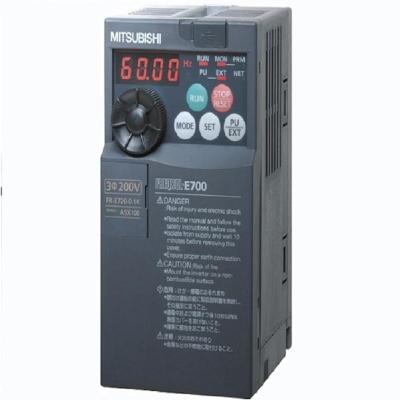 China Mitsubishi Inverter FR-E700 Series Single Phase Inverte FR-E720 In Stock 100x90x49mm for sale