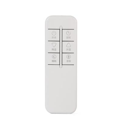 China TV 6 keys button big remote control and receiver 433mhz remote control for custom fan/lamp rf control with receiver for sale