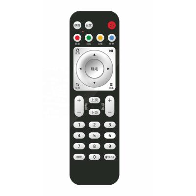 China AC/TV/DVD/DVB/STB/AUDIO DT1027 Black Universal Remote Control For TV Set Top Box Custom Remote With Customized Design And Color for sale