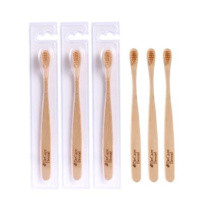 China 2021 Natural Hot Selling Children's Bamboo Toothbrush for Bristle in Bamboo Toothbrush Soft for sale