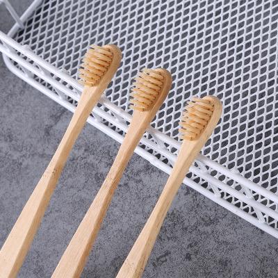 China 2022 Bamboo Toothbrush Hot Selling Eco-friendly Natural Biodegradable Wooden Toothbrush with Excellent Quality for sale