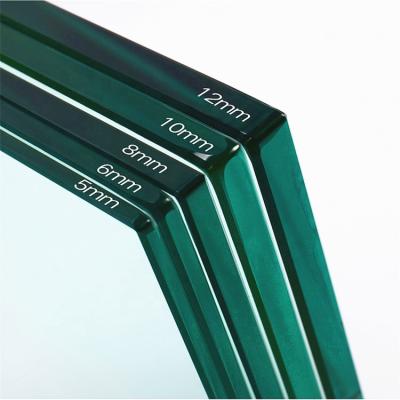 China Price tempered 12mm clear 10mm transparent tempered glass 4mm 5mm 6mm 8mm high pressure high pressure resistant float glass for sale