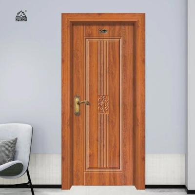 China Sound Insulation Interior Modern Soundproof Door For Houses Luxury Modern Aluminum Wood Bedroom Door for sale