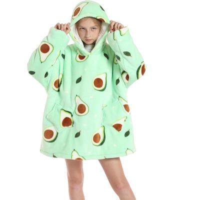 China Giant Printed Oversize Anti-Shrink Hoodie Cover Kids Hooded Cover Up Sweatshirt Covers One Size Fits All for sale