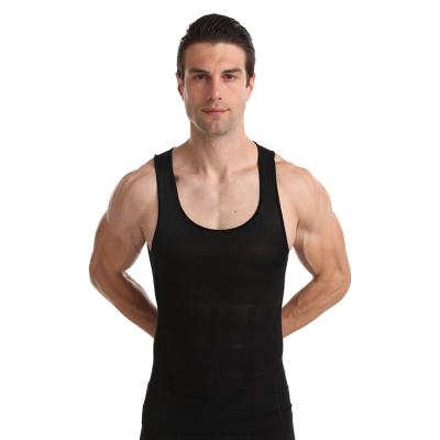 China QUICK DRY Vest Bodysuit Body Tank Slimming Shapewear Workout Sauna Tank Top For Weight Loss For Men for sale