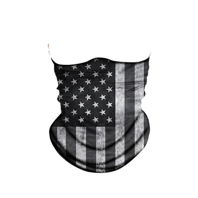 China Eco-friendly Headwear USA Flag Headwear Multifunctional Seamless Tube Bandana for sale